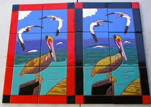The Pelican-Catalina Picture Tile-Since 1977 Vintage-FOR FUTURE ORDERS ONLY - Picture 1 of 3