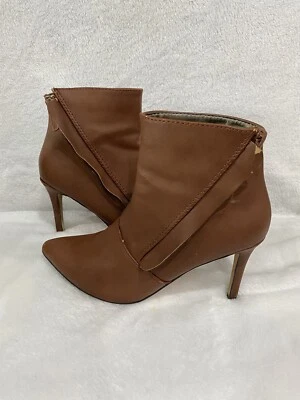 Michael Antonio Jessy Boots Womens Size 6 Toffee Color Ankle Booties Side Zipper - Image 1 of 4