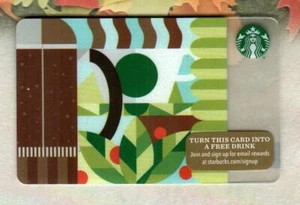 STARBUCKS Go Green 2015 Gift Card ( $0 )  - Picture 1 of 1