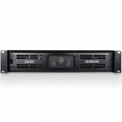 Zenith CD5000 Professional Power Amplifier 3400w DJ Disco Sound System PA - Image 1 of 4