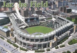 Postcard Ohio Cleveland Indians MLB Jacobs Field Aerial View Unused MINT - Picture 1 of 1