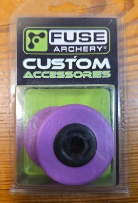 Fuse Archery CC Stealth Disc Purple 4 Pack 1910368 Hoyt New In Package - Image 1 of 3