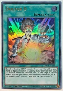 YuGiOh - Hermanos de la Leyenda - Doctor D - BROL-EN010 - Ultra Raro - Imagen 1 de 1