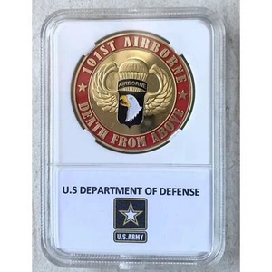 Moneda Desafío Aerotransportado Ejército 101 - Imagen 1 de 2