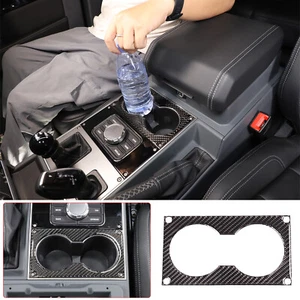 Carbon Center Control Cup Holder Frame Trim Accessories Kit For Ineos Grenadier - Picture 1 of 12