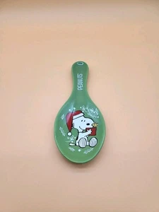 Peanuts New 2022 Best Brands Snoopy Christmas Spoon Rest Green - Picture 1 of 13