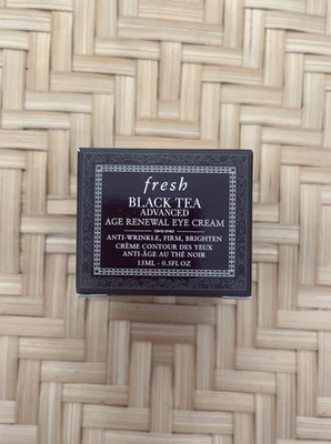 FRESH Black Tea Advanced Age Renewal Eye Cream .5oz/15mL FULL SIZE BOX $74 - Image 1 of 4