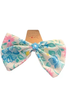 hair bow clip vintage retro handmade new - Picture 1 of 8