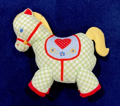 House of Hatten Baby Horse Patchwork Sonajero NUEVO Foto 1 de 3