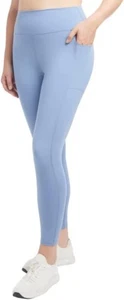 NWT! Danskin Women’s Leggings with 2 Side Pocket Small Sky Blue - Picture 1 of 3