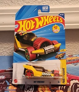 🔥2025 Hot Wheels Fast Foodie 5/5 - HOT WHEENGS - Amarillo - 197/250 - JBC02🔥   - Imagen 1 de 3