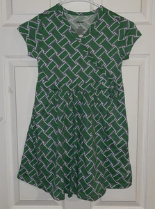DVF Diane von Furstenberg For Target Faux WRAP Dress Kids M (8) green modern - Picture 1 of 3