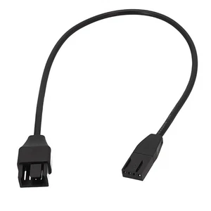 4Pin PWM Fan PWM Temperature Control PC Cooling Extension Cable 30/50/100cm - Photo 1/11