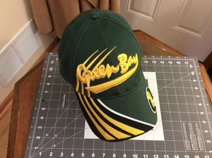 Green Bay Green and Yellow Strapback Hat - Picture 1 of 7