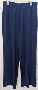 Susan Graver Style Damen Stretch Hose Large Navy Blau - Bild 1 von 5