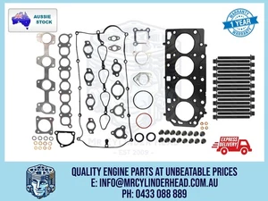 Juego de juntas D4CB VRS y kit de pernos de cabeza para Hyundai iLoad iMax 2.5TD hasta 08/12 - Imagen 1 de 1