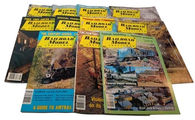 Revista Railroad Model Craftsman 11 números (1984) Foto 1 de 4