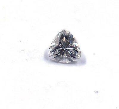 Pair of CVD Lab-Grown Diamond 8.00 mm Trillion D Color IF Clarity Certified 5JSK - Image 1 of 4
