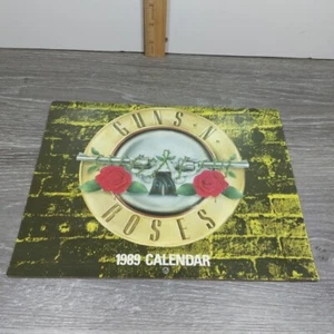 Calendario Guns n Roses 1989 Nuevo de Lote Antiguo Sin Usar G-n-R - Imagen 1 de 14