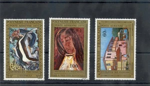 FRENCH POLYNESIA Sc C122-6(CE A97-101)**VF NH POLYNESIANN ARTIST WORKS $75 - Picture 1 of 2