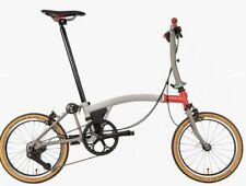 BROMPTON S4E CHPT3 V4 LIMITED EDITION - GREY RED (FREE 🌍WORLDWIDE🌍 SHIPPING!)
