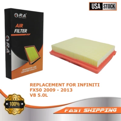 6900 Engine Air Filter for INFINITI FX50 2009 2010 2011 2012 2013  5.0L V8 Sport — 第 1/4 张图片
