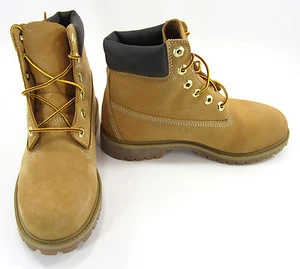 Timberland Shoes 6 Inch Premium Juniors Wheat/Brown Boots Womens 8 (Mens 6) - Picture 1 of 9