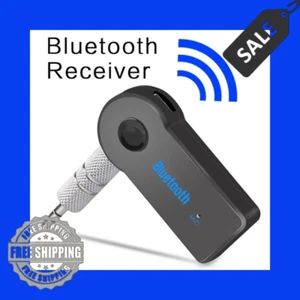 Drahtloser Bluetooth Empfänger 3,5 mm AUX Audio Stereo Musik Heim Auto Adapter auf - Bild 1 von 6