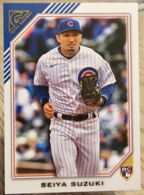 2022 Topps Gallery Seiya Suzuki RC #137 Chicago Cubs - Image 1 of 2