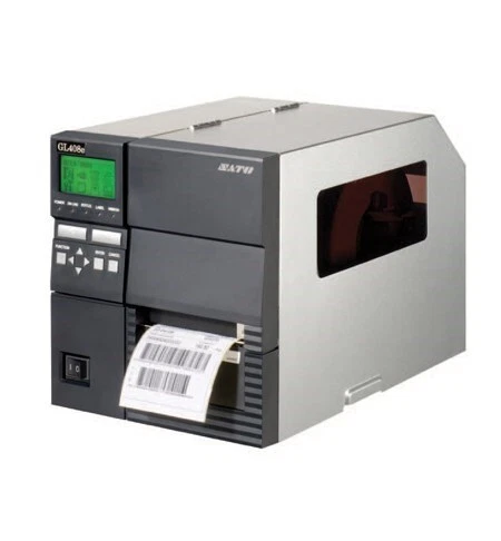 SATO GL412e 300dpi Thermo Transfer Direkt Etikettendrucker LAN Parallel Seriell - Bild 1 von 1