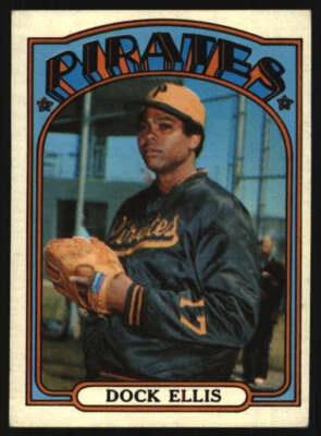 1972 Topps #179 Dock Ellis EX/EX+ Pirates 603870 - Image 1 of 2