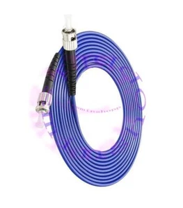 100M ST to ST UPC Fiber Patch Cord SM Simplex 3.0mm Armored Fiber Optic Cable - Afbeelding 1 van 1
