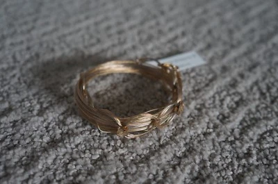 NUEVO Collar Gargantilla Pulsera Cristal Alambre Plata Relleno Oro Susurros Estacionales Foto 1 de 4