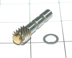 1962-74 CORVETTE TACH DRIVE DISTRIBUTOR CROSS GEAR W/BRASS BUTTON, THRUST WASHER - Picture 1 of 1