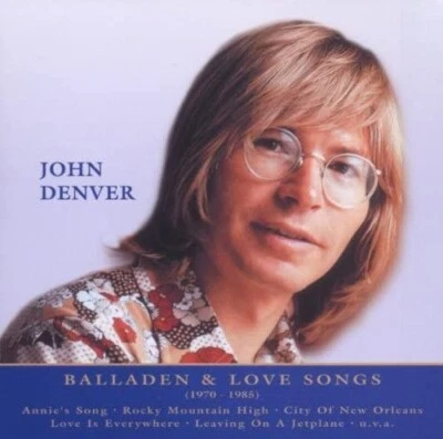 Джон Денвер - ' BALLADEN & LOVE SONG - 1970 - 1985 редкая картинка диск CD - Изображение 1 из 3
