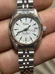 Vintage Ladies Dufonte Lucien Piccard Quartz Watch Day Watch Runs Great - Picture 1 of 15
