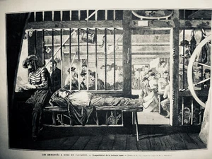 1872 Commune Condamnés Brest Amnistie Calvados Guerrière Déportation 2 Journaux - Picture 1 of 2