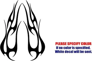 HOT ROD Hood flames #011 Decal Sticker JDM Vinyl Graphics Car Window Bumper 30" - Picture 1 of 3