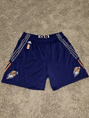 Pantalones Cortos de Baloncesto Adidas Phoenix Mercury WNBA Auténticos Climacool Púrpura XL L-2 Foto 1 de 4