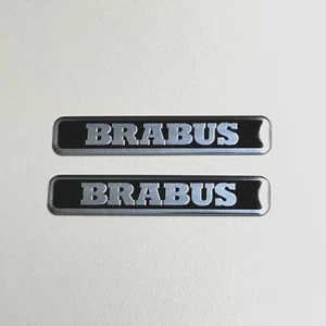 Genuine BRABUS badge side emblems for Mercedes G class, G63, C63, S63 - Picture 1 of 4