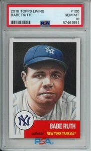 1 Babe Ruth Karte +8 Modern Karten MLB HOT Pack Repack Rookies! Good Mystery Pack - Bild 1 von 8