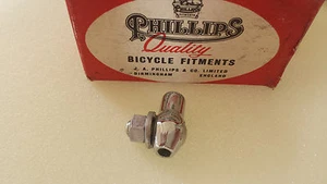 Vintage NOS Raleigh-Phillips bicycle rod brake SET TOP JOINT PIN WITH EYE BOLT - Picture 1 of 1