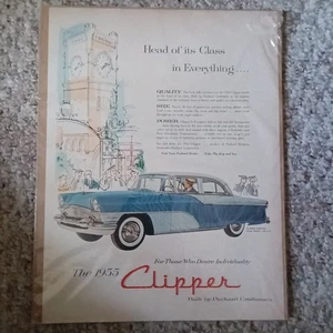 1955 Packard Clipper: Desire Individuality Print Ad - Bild 1 von 5