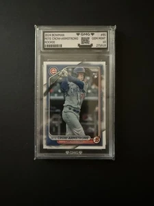 2024 Bowman Pete Crow Armstrong GMG Gem-Mint 10 (RC) - Bild 1 von 2