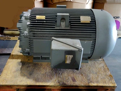 REBUILT GENERAL ELECTRIC 200HP 1780RPM MOTOR 460V. 447T FRAME 5KGS447SAA2001F2RZ - Image 1 of 4