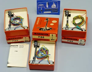 MARKLIN 3 X SIGNAL LUMINEUX 2 FEUX RÉFÉRENCE 7188 - Imagen 1 de 1
