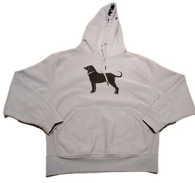 Толстовка с капюшоном тяжелая The Black Dog Legacy синяя размер большой б/у в отличном состоянии - Изображение 1 из 4