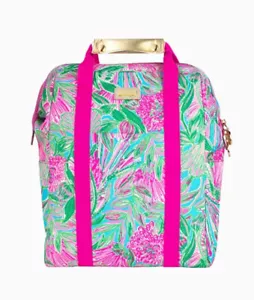 Neu mit Etikett Lilly Pulitzer Rucksack Kühlbox in Blue Horizon Coming In Hot - Bild 1 von 1