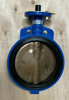 Válvula Mariposa Oblea 10", Disco Aluminio Bronce, Asiento Buna 200 PSI Foto 1 de 4