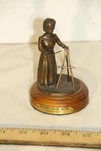 Paul Geffre signierte Bronzeskulptur #15 / 50 WESTERN SCHOOL MA'AM - Bild 1 von 6